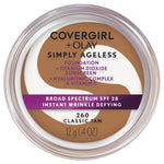 Simply Ageless + Olay Instant Wrinkle-Defying Foundation - US 0186